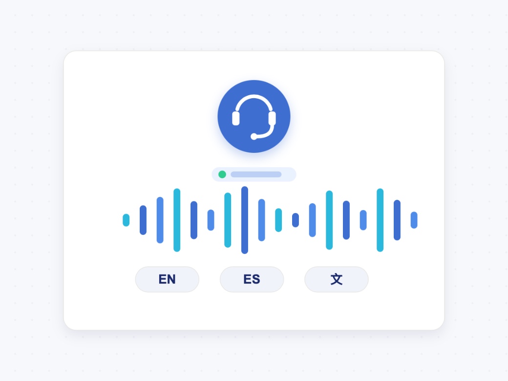 Customer support representative interface